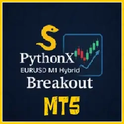 PythonX – EURUSD M1 Hybrid Breakout EA MT5