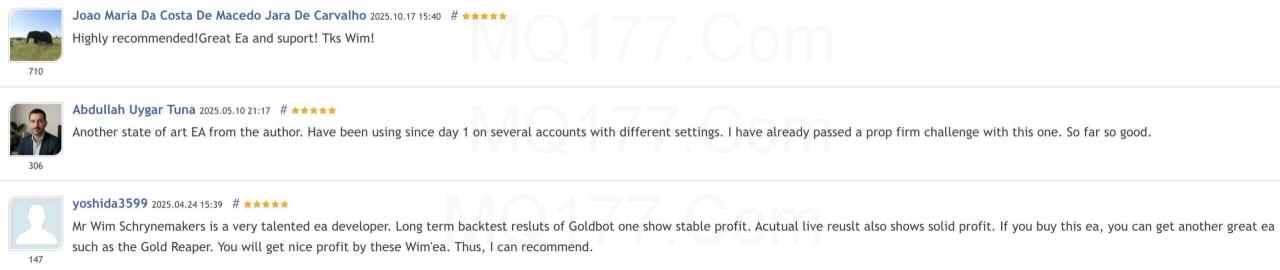 Goldbot One EA MT4 v1.6